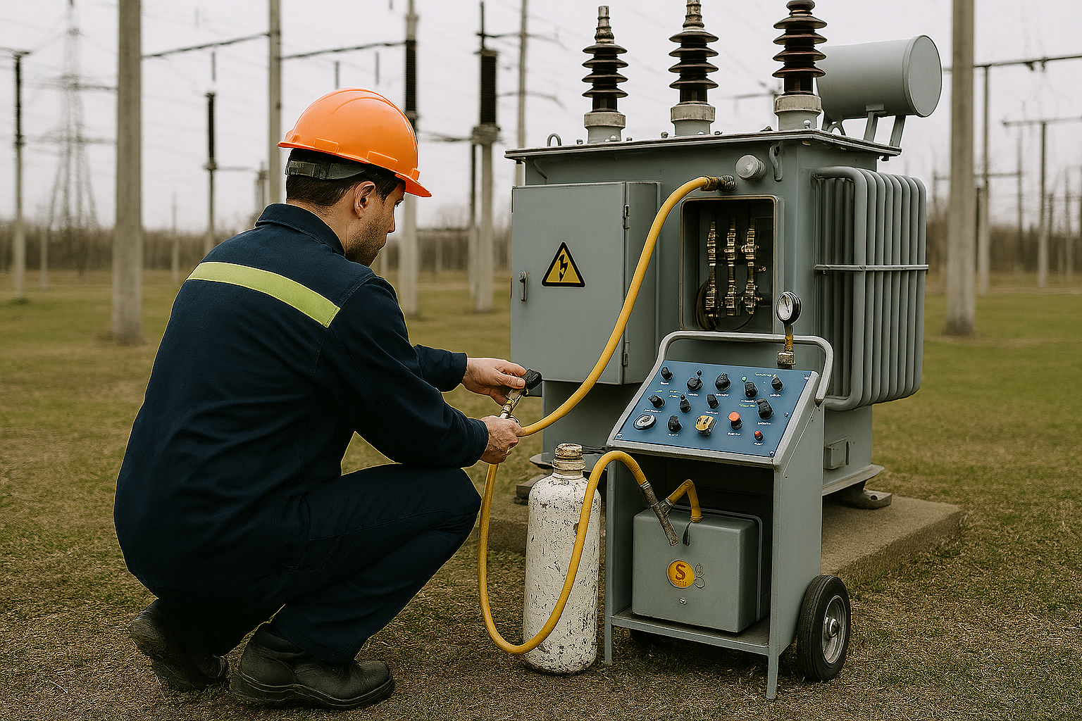 Substation Maintenance & TS of switchgears & SF6